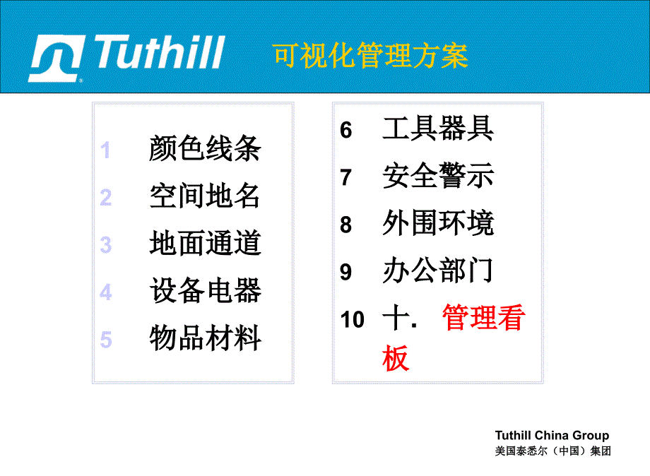 可视化管理方案56667_第1页