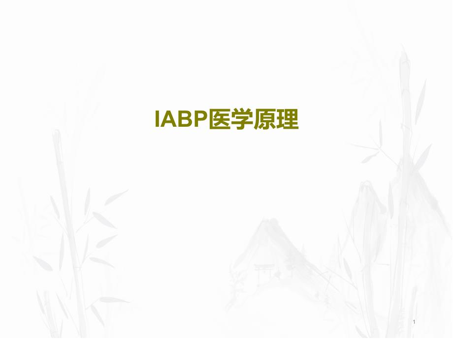 IABP医学原理共72张课件_第1页