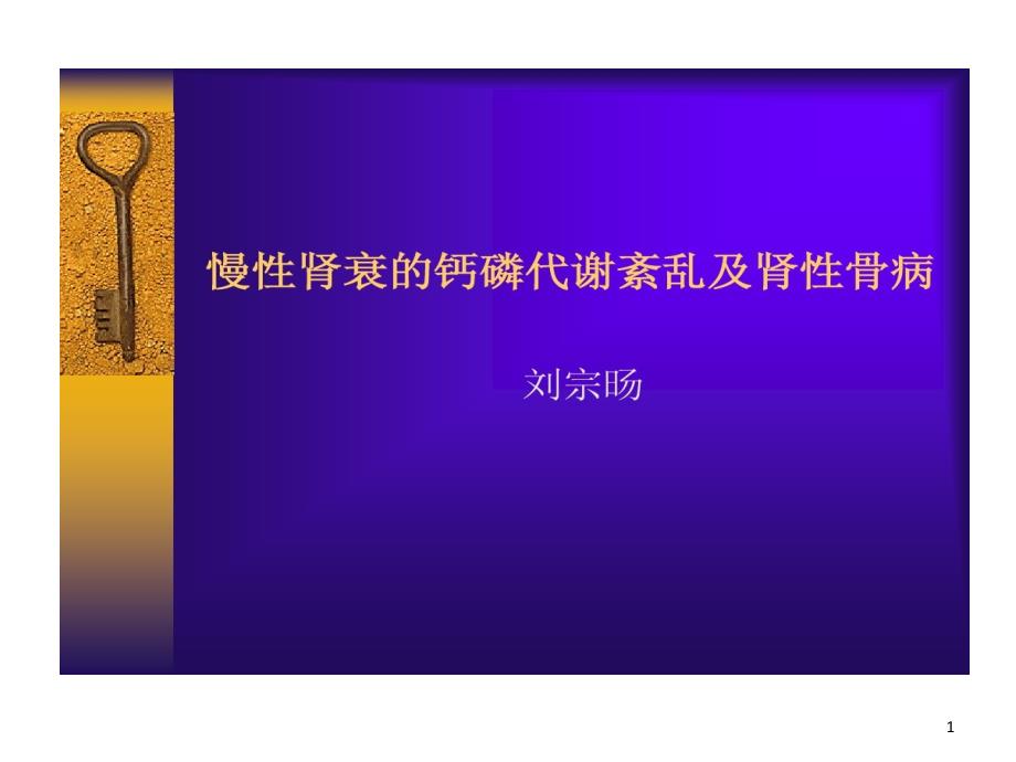 慢性肾衰钙磷代谢紊乱及肾性骨病共67张课件_第1页