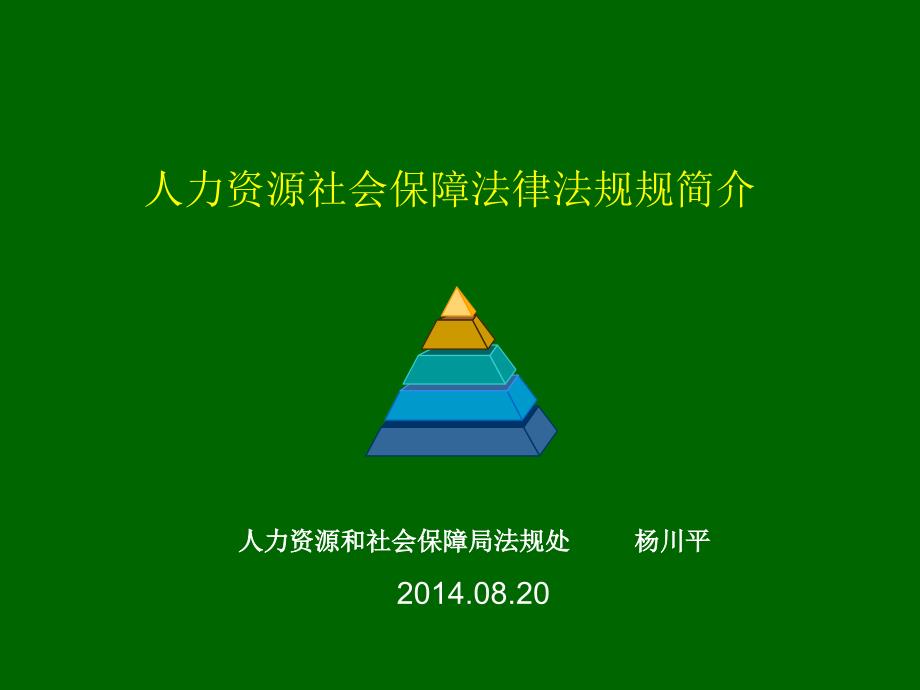 人力资源和社会保障法律法规简介概要ppt课件_第1页