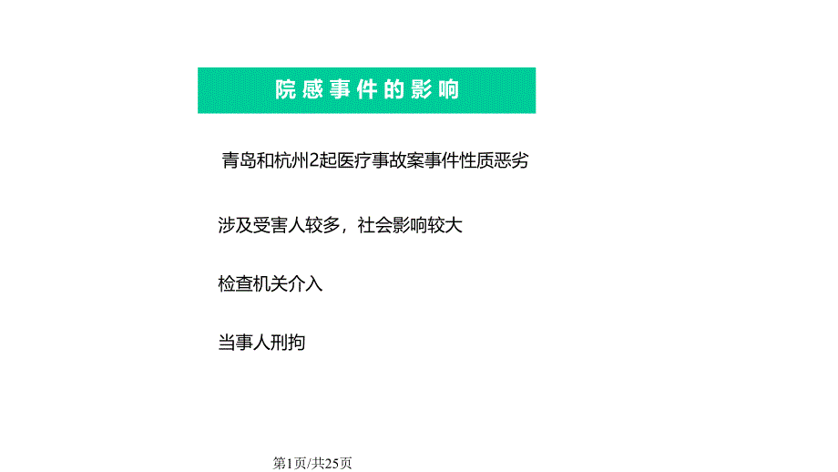 病区医院感染管理规范课件_第1页