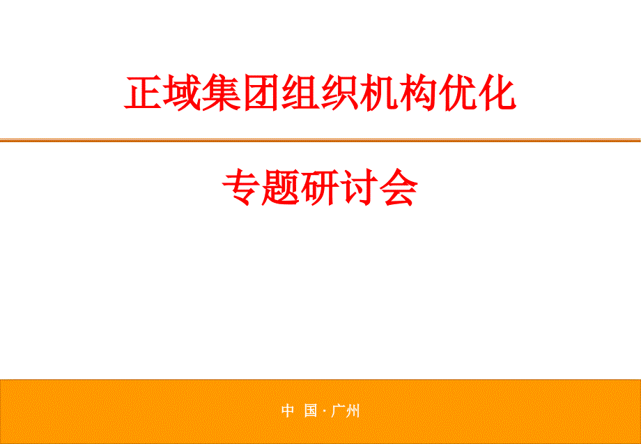 正域集团组织机构优化报告ejvz_第1页