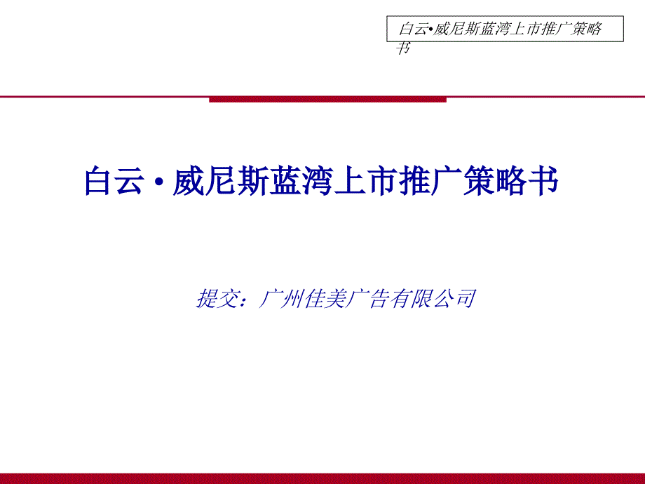 某公司上市推广策略书ciqp_第1页