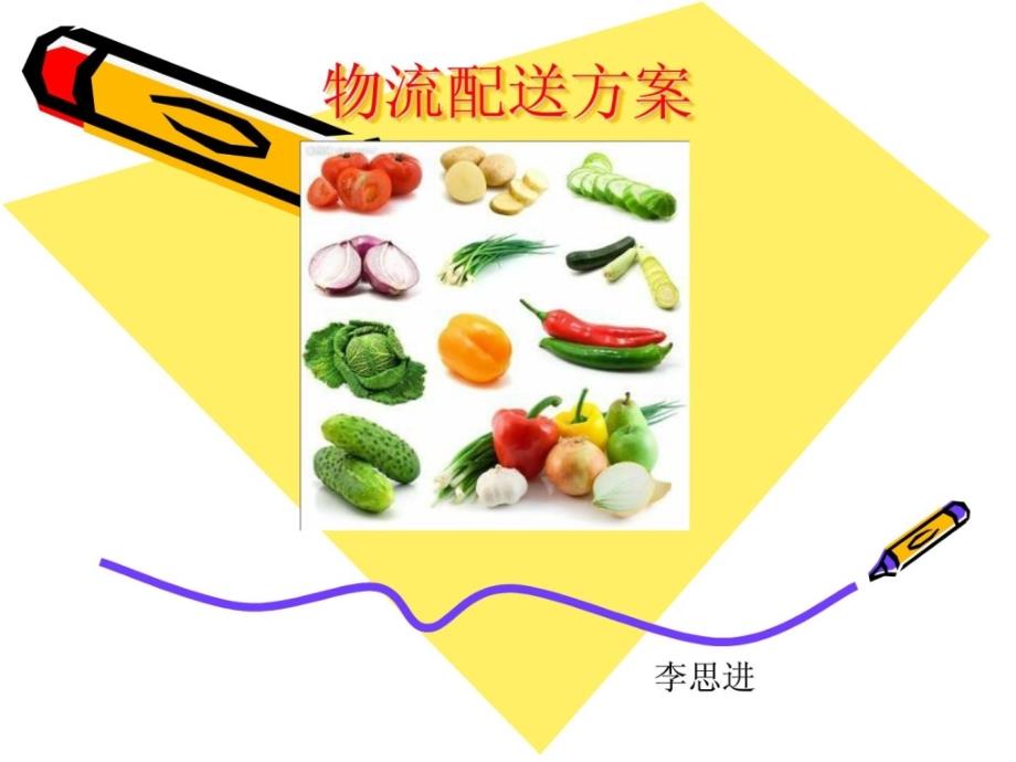 [宝典]蔬菜物流配送计划_图文_第1页