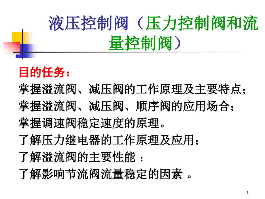 《压力流量阀》PPT课件_第1页