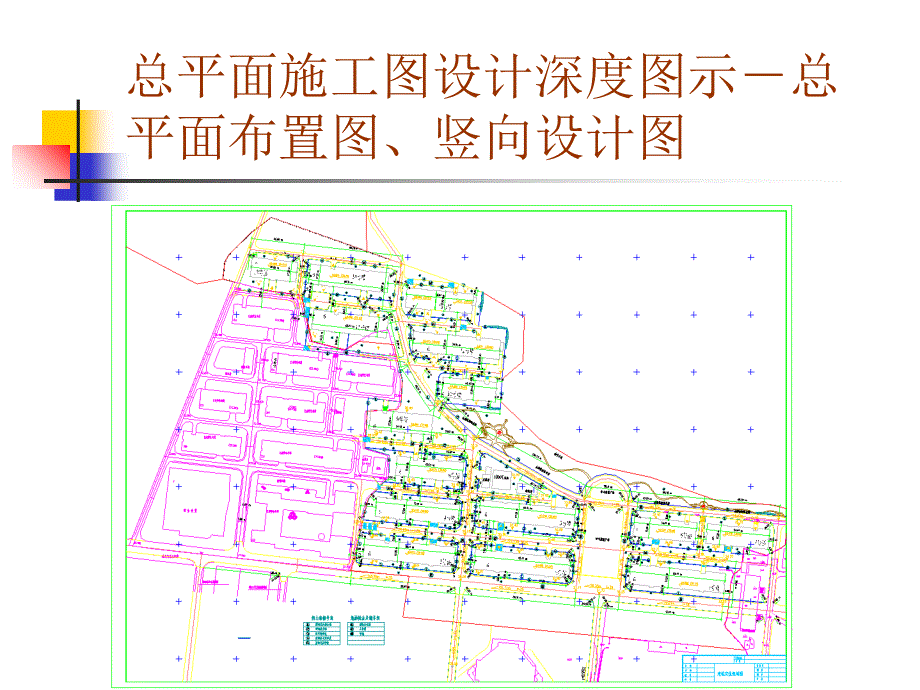 总平面施工图设计深度图示-总平面布置_第1页