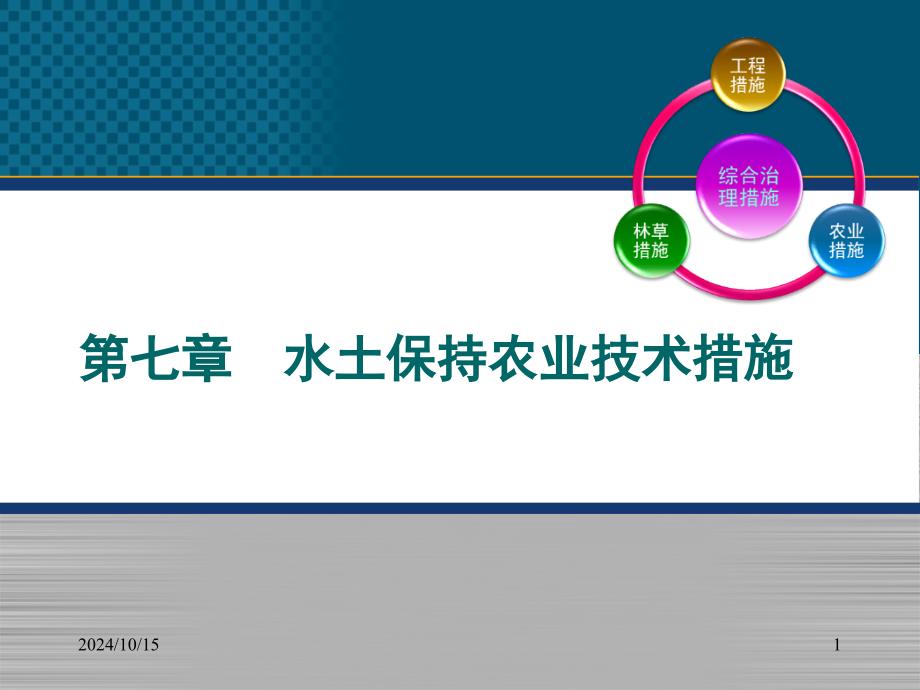 第七章水土保持农业技术措施ppt课件_第1页