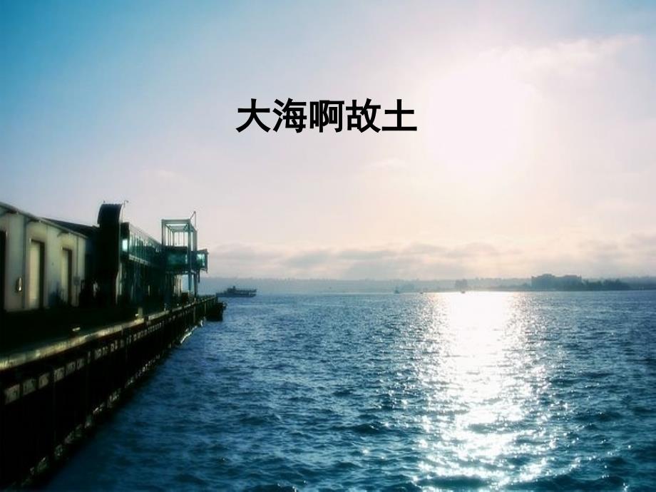 《☆大海啊故乡课件》初中音乐人音版八年级上册3672_第1页