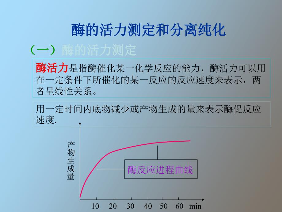 酶活力测定及酶的分离纯化_第1页