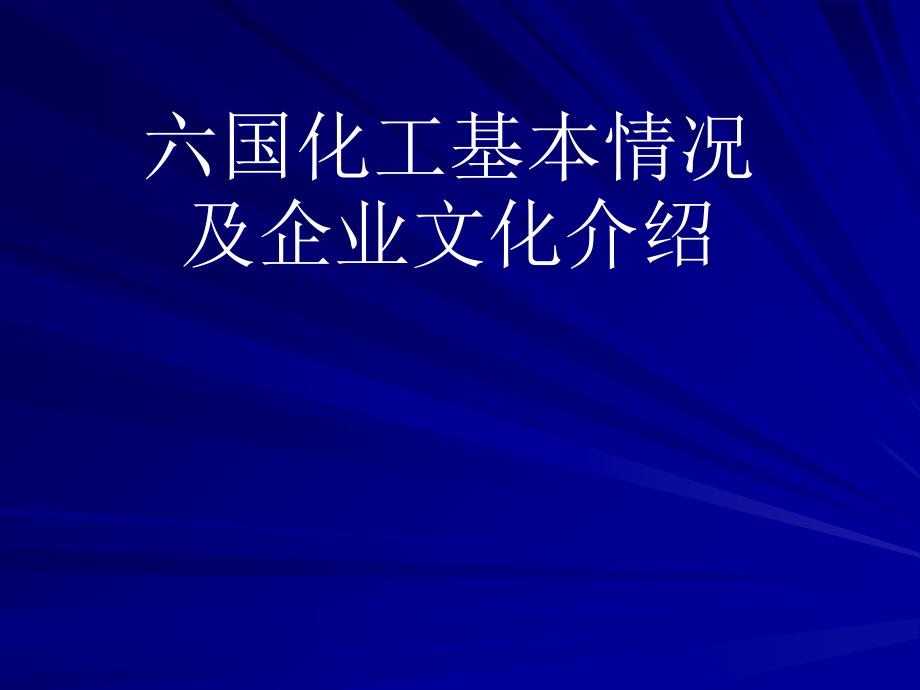 六国化工基本情况及企业文化介绍_第1页