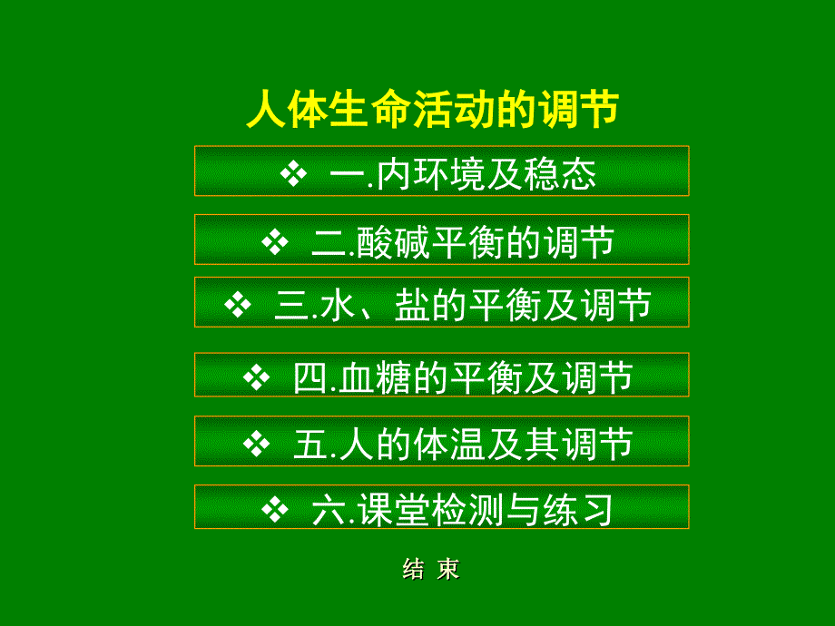 【糖尿病ppt课件】人体生命活动的调节_第1页