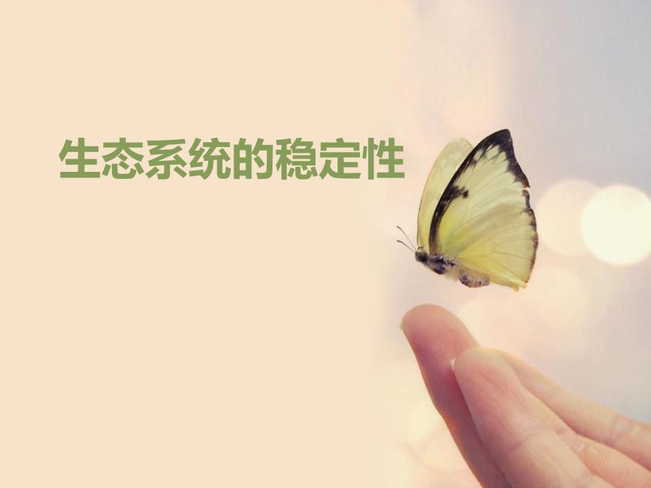 《生态系统的稳定性》下载课件_第1页