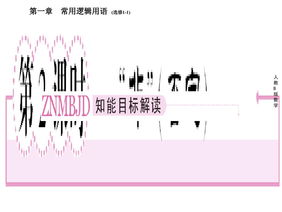 高二数学人教选修全册课件非否定_第1页