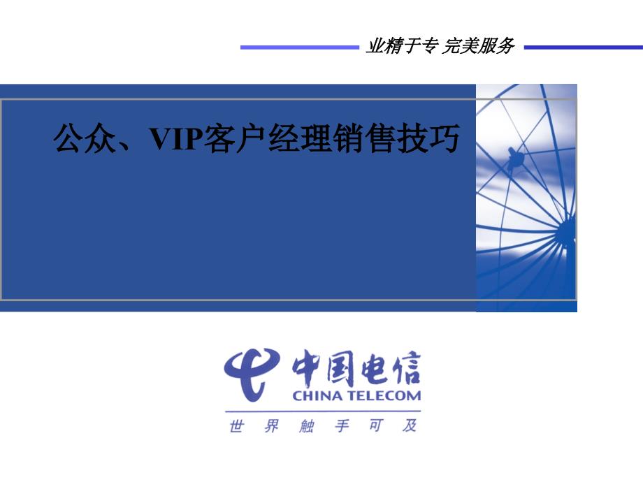 公眾、VIP客戶經(jīng)理銷售技巧_第1頁