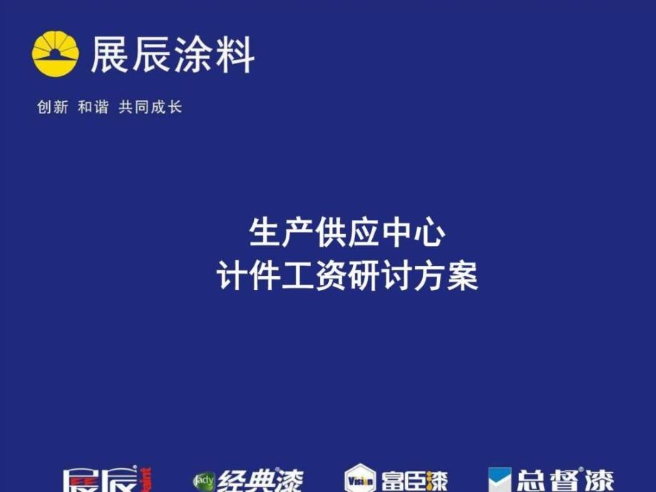 生产供应中心计件工资研讨方案_第1页