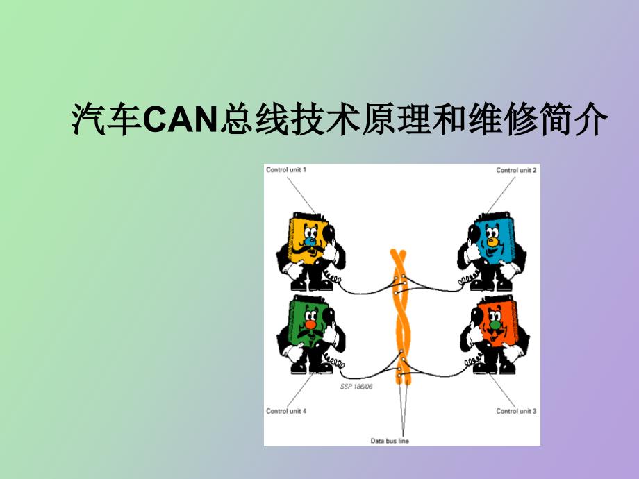 汽车CAN总线技术简单介绍_第1页