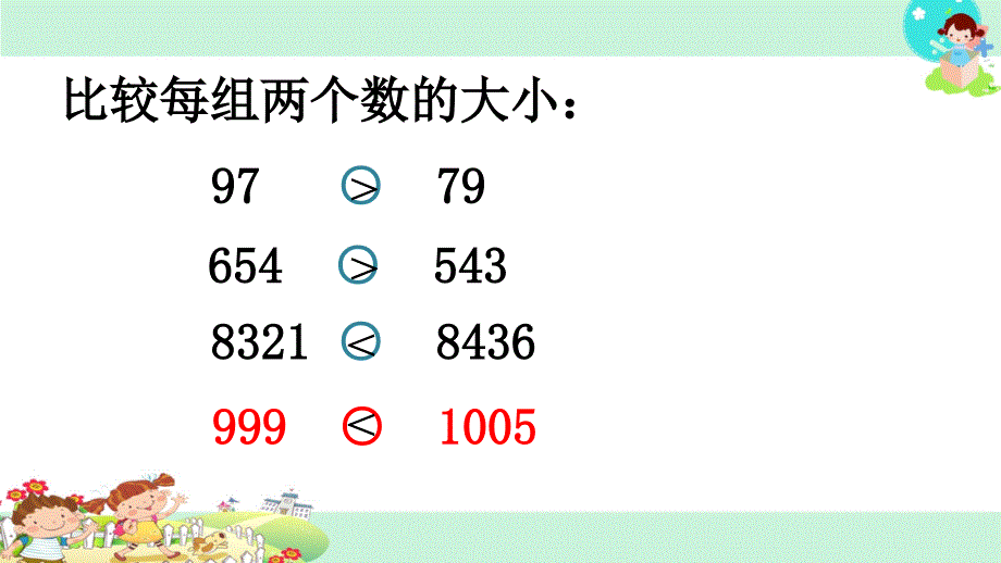 4.小数的大小比较(精品)_第1页