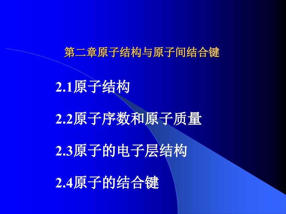 工程材料基础-原子结构_第1页