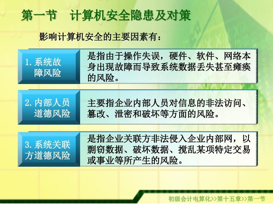 计算机安全隐患及对策_第1页