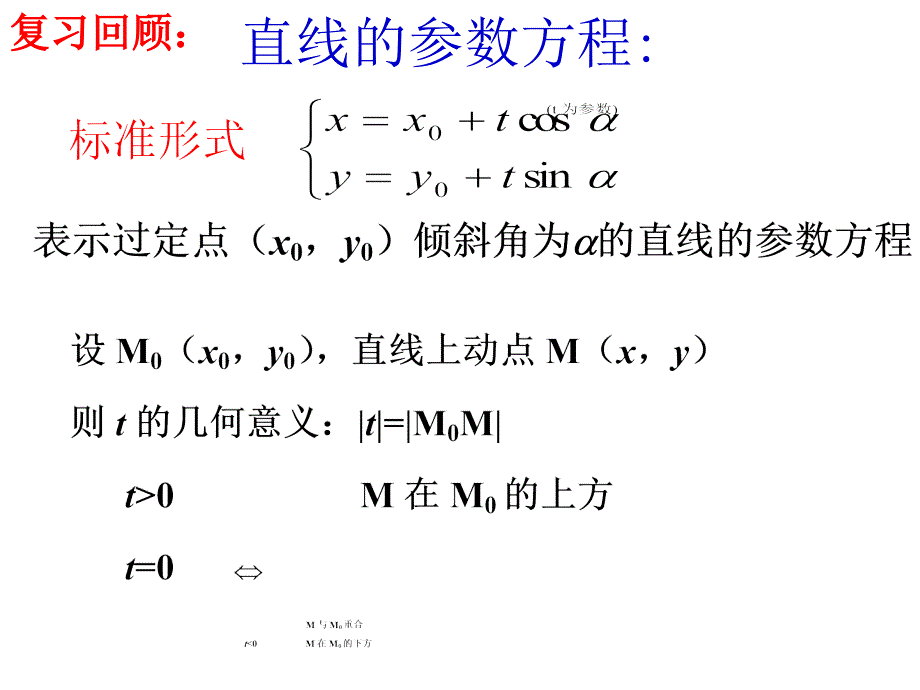 直線參數(shù)方程復(fù)習(xí)_第1頁