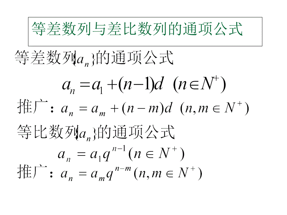 數(shù)列通項公式的求法_第1頁