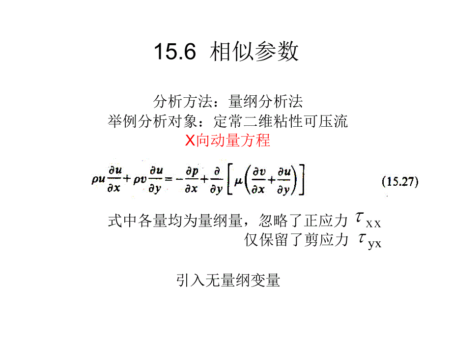 15-4相似參數(shù)和粘流解_第1頁