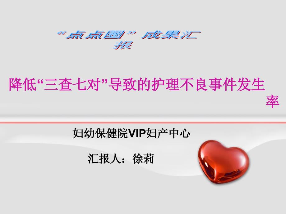 vip妇产科护理品管圈课件_第1页