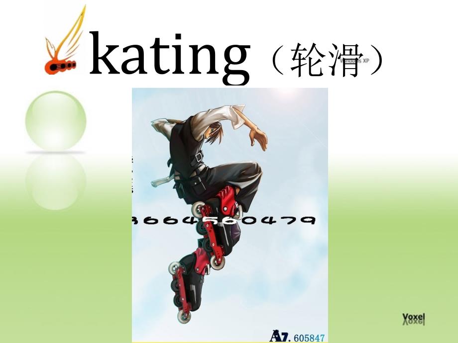 (精品)Skating(轮滑)英语演讲_第1页