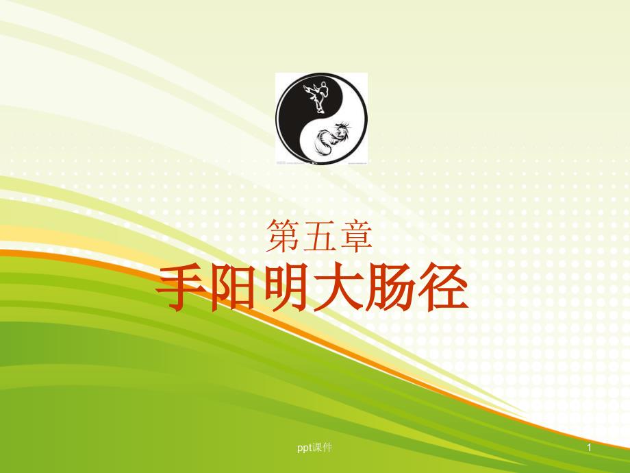 经络-手阳明大肠径--课件_第1页