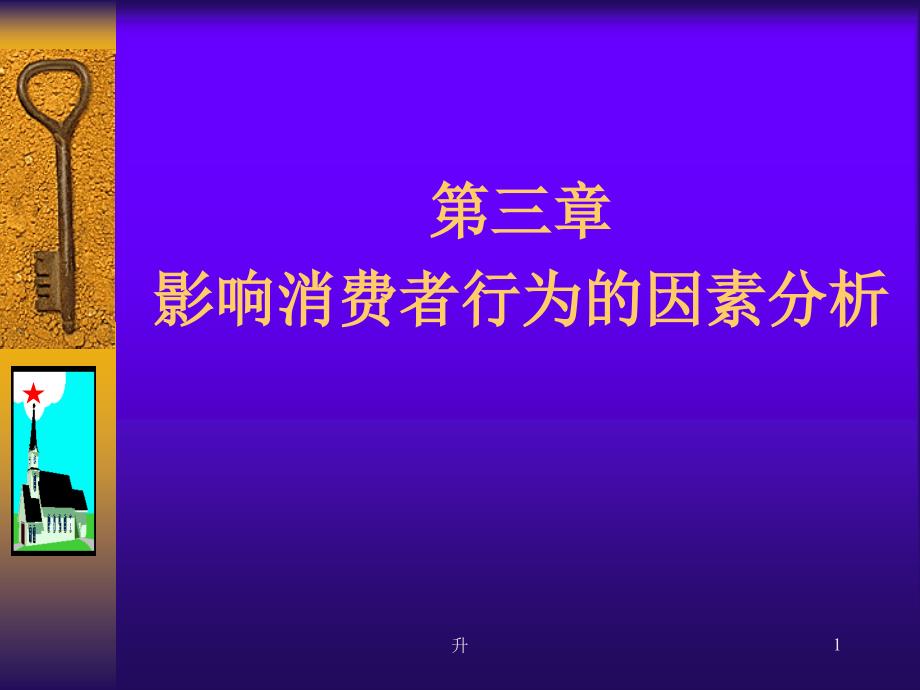 影响消费者行为的因素分析课件_第1页