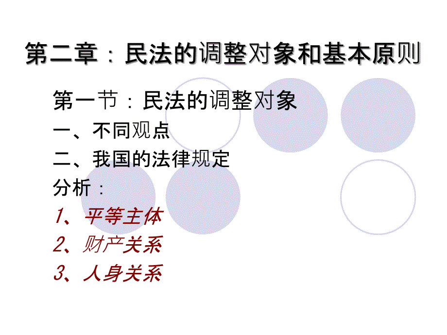 民法的调整对象和基本原则_第1页