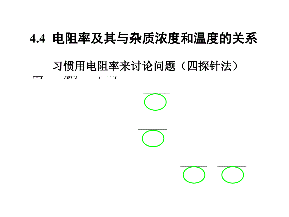 半导体电阻率及其与杂质浓度和温度_第1页