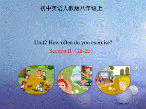 八年级英语上册 Unit 2 How often do you exercise Section B（2a-2e） （新版）人教新目标版