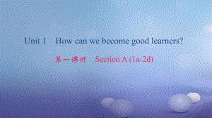 九年級(jí)英語(yǔ)全冊(cè) Unit 1 How can we become good learners（第1課時(shí)）Section A（1a-2d） （新版）人教新目標(biāo)版