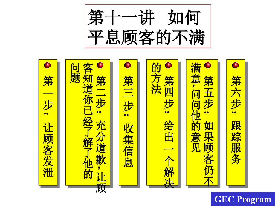 第11講 活學(xué)活用-如何平息顧客的不滿(mǎn)_第1頁(yè)