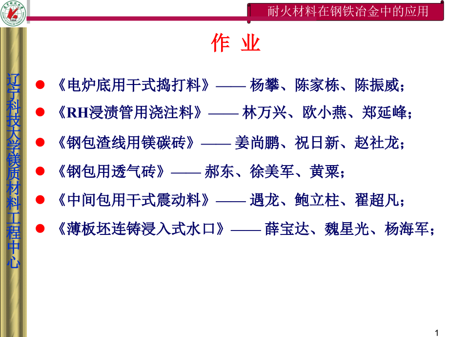 第七章 连铸用耐火材料_第1页