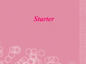 七年級英語上冊《Starter Unit1 Good morning》課件 人教新目標(biāo)版