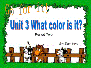 人教版新目標(biāo)英語七年級上冊 unit 3 What color is it _ 一套課件