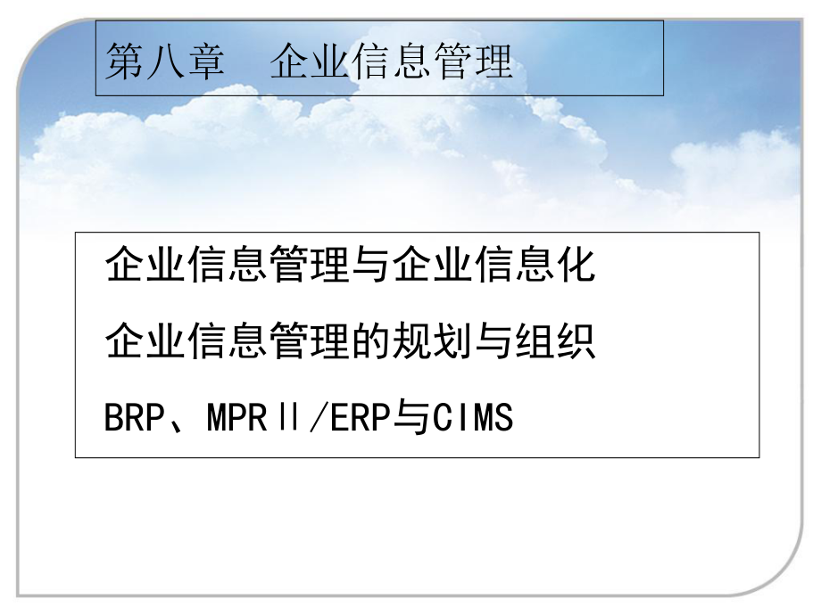 企业信息管理与企业信息化_第1页