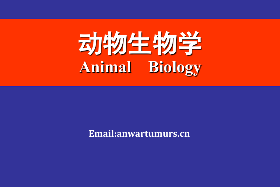 动物生物学课件_第1页