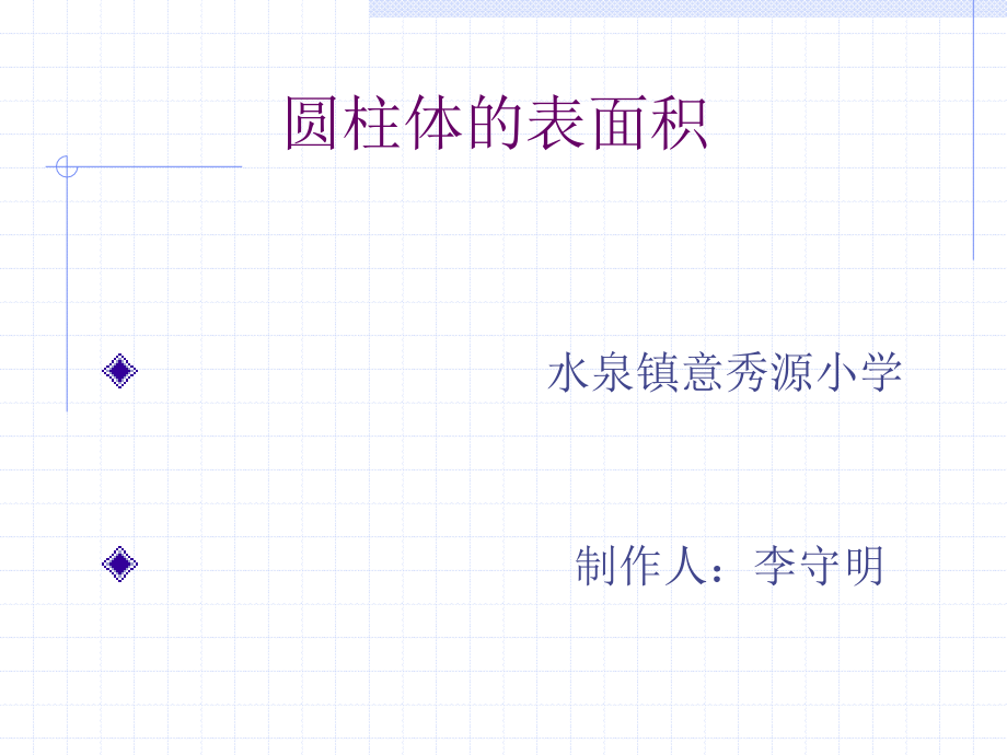 圆柱体表面积的计算_第1页