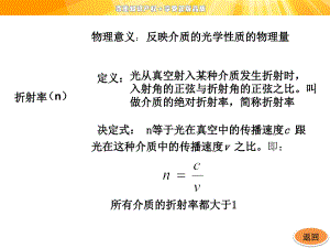 新課標(biāo)選修3-4實(shí)驗(yàn)__測(cè)定玻璃的折射率