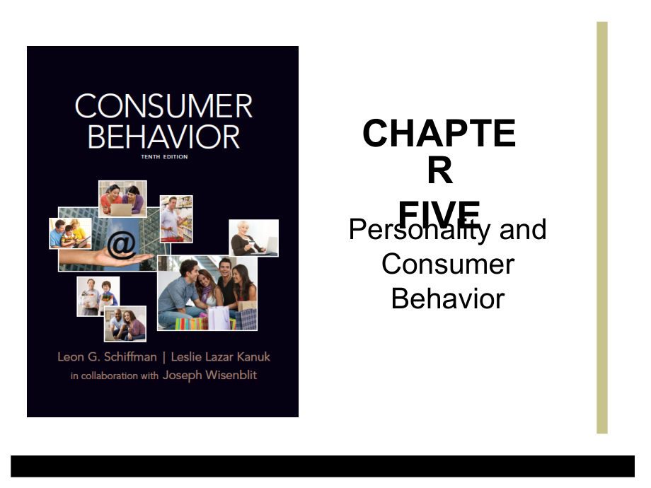 Personality and Consumer Behavior - - MARKET FACE性格与消费行为的市场面_第1页