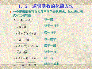 數(shù)字電子技術(shù) 第1章2 余孟嘗