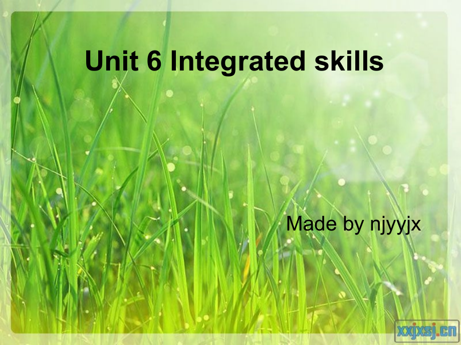 牛津英語(yǔ)8A Unit5 Integrated skills公開(kāi)課_第1頁(yè)