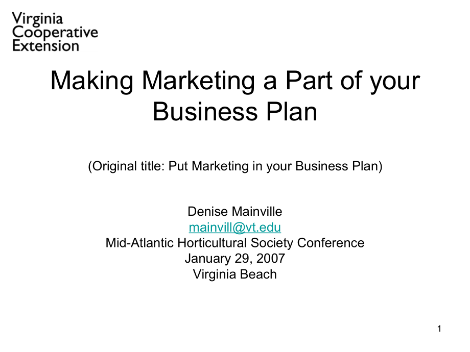 Put-Marketing-in-your-Business-Plan_第1頁