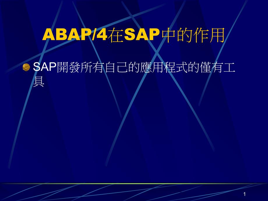 ABAP_training_1_第1页