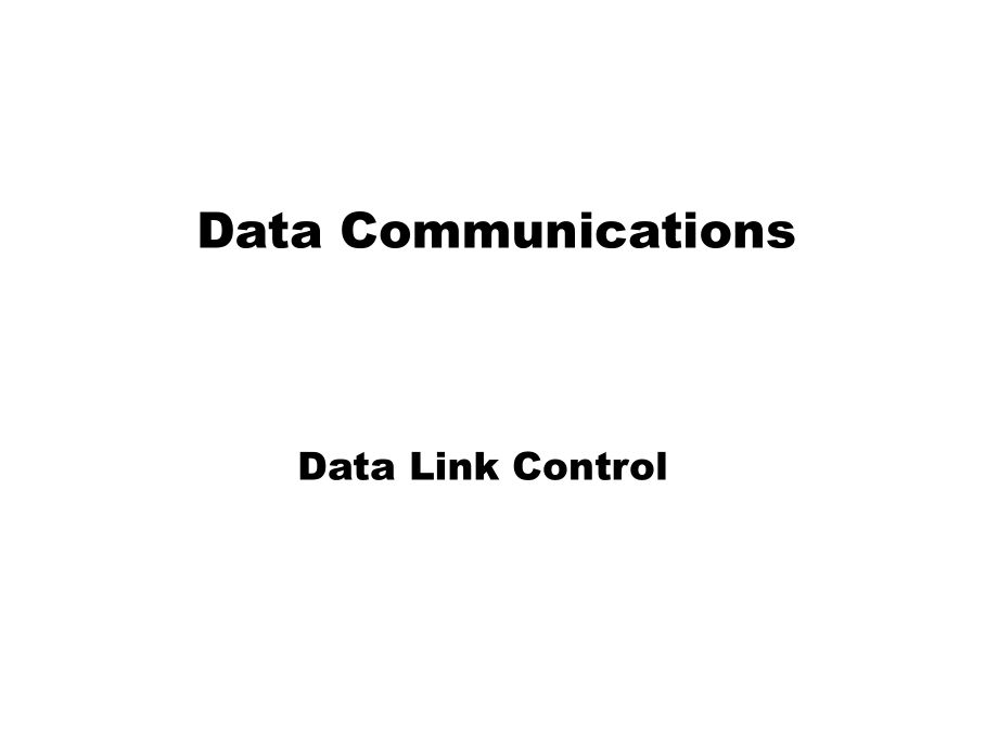 DataCommunications_第1页
