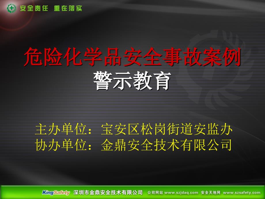 危险化学品安全事故警示教育_第1页