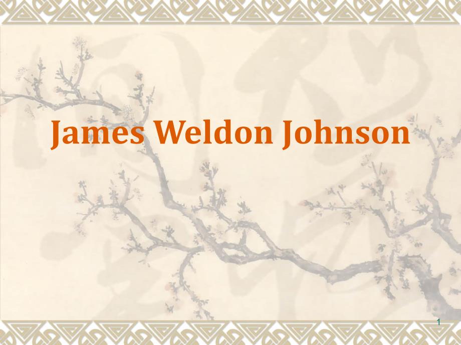 James Weldon Johnson_第1页